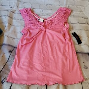 ⚘️2For $10⚘️ Item NWT Candy Rain Sleeveless Top, Juniors Large